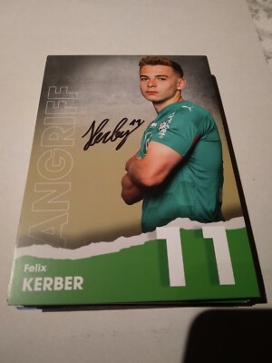 Signierte AK Felix Kerber WSG Wattens Tirol NEU