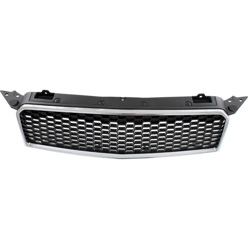 For 2009-2011 Chevrolet Aveo5 Grille Chrome Shell With Textured Black - Image 3 of 4