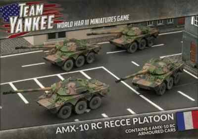 AMX10 RC Recce Platoon French WWIII Team Yankee tfbx05