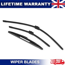 Set 3 pezzi spazzole tergicristallo anteriore posteriore auto per Ford Focus MK2 1.6 2004-2012