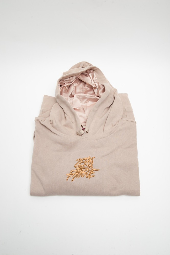 Zero Fatigue Smino SILK PILLOW Hoodie - Limited - SAND/Beige - NEW