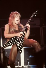 Randy Rhoads Ozzy Osbourne Photo Poster Live Solo Photography