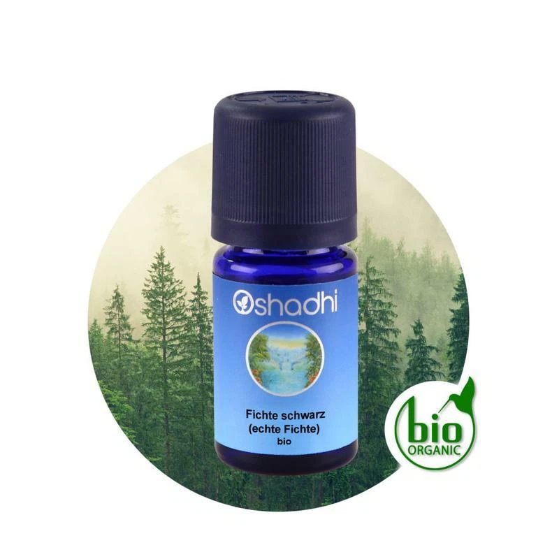Oshadhi Fichte schwarz bio 5ml echte Fichte ätherisches Öl 100% naturrein