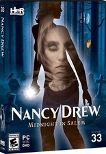 Nancy Drew MIDNIGHT IN SALEM Vol 33 PC Game DVD-ROM Adventure NEW  in BOX