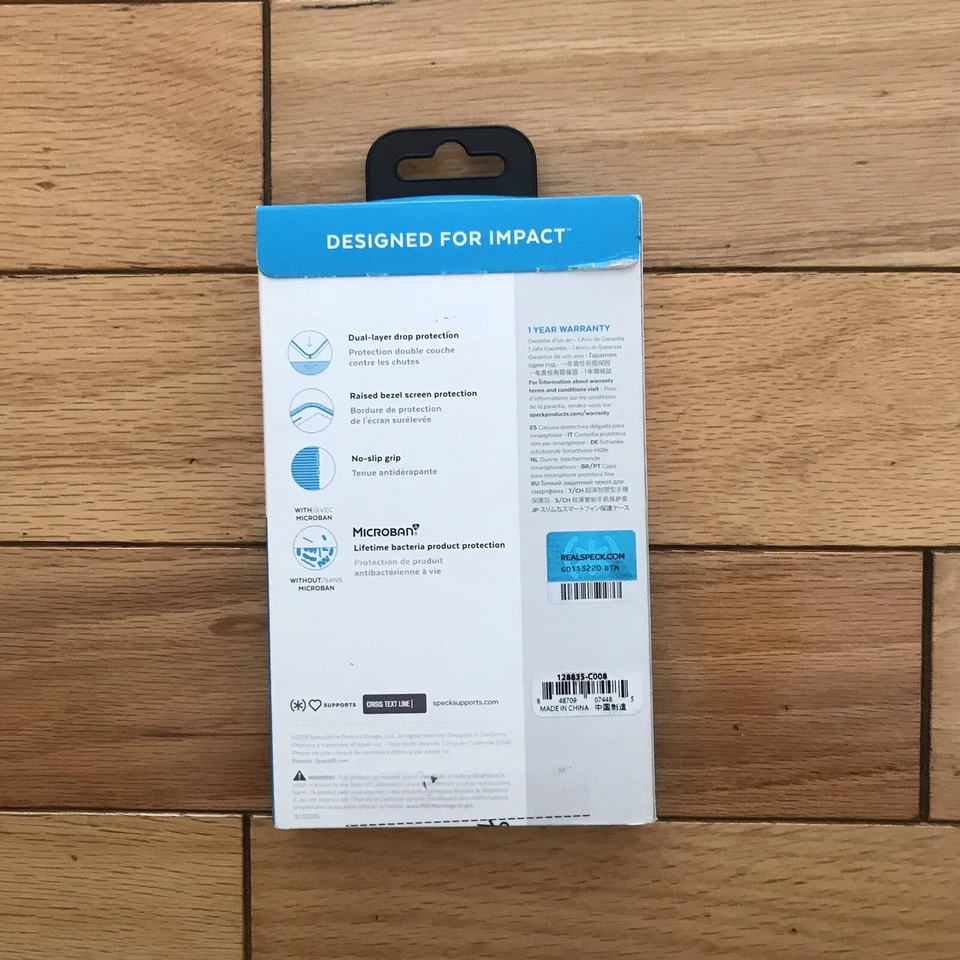 Speck Candy Shell Grip iPhone 11 Pro Phone Case Wisteria Purple/Mykonas Blue HTF - Image 2 of 2