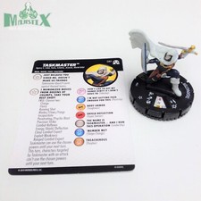 Heroclix Black Panther and the Illuminati set Taskmaster 061 Super Rare w/card 