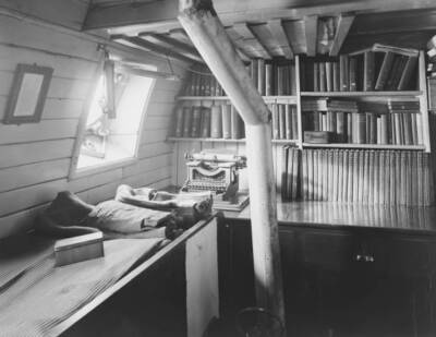 Ernest Shackleton's cabin on the 'Endurance' Antarctica 1914 Imper .. Old Photo