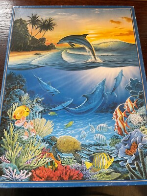 ANOTHER WORLD von Robin Koni 1250 Teile Kunstressource/Kloster Garten Puzzle