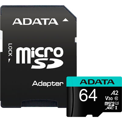 ADATA Premier Pro 64 GB microSDXC, Speicherkarte