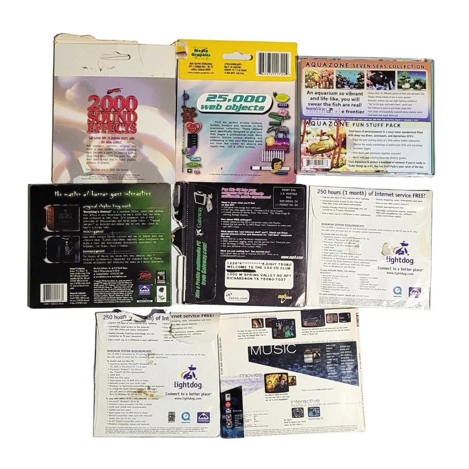 PC Software Game Demos Promos Screensavers CDs Lot of 13 READ DETAILS - Image 2 of 4