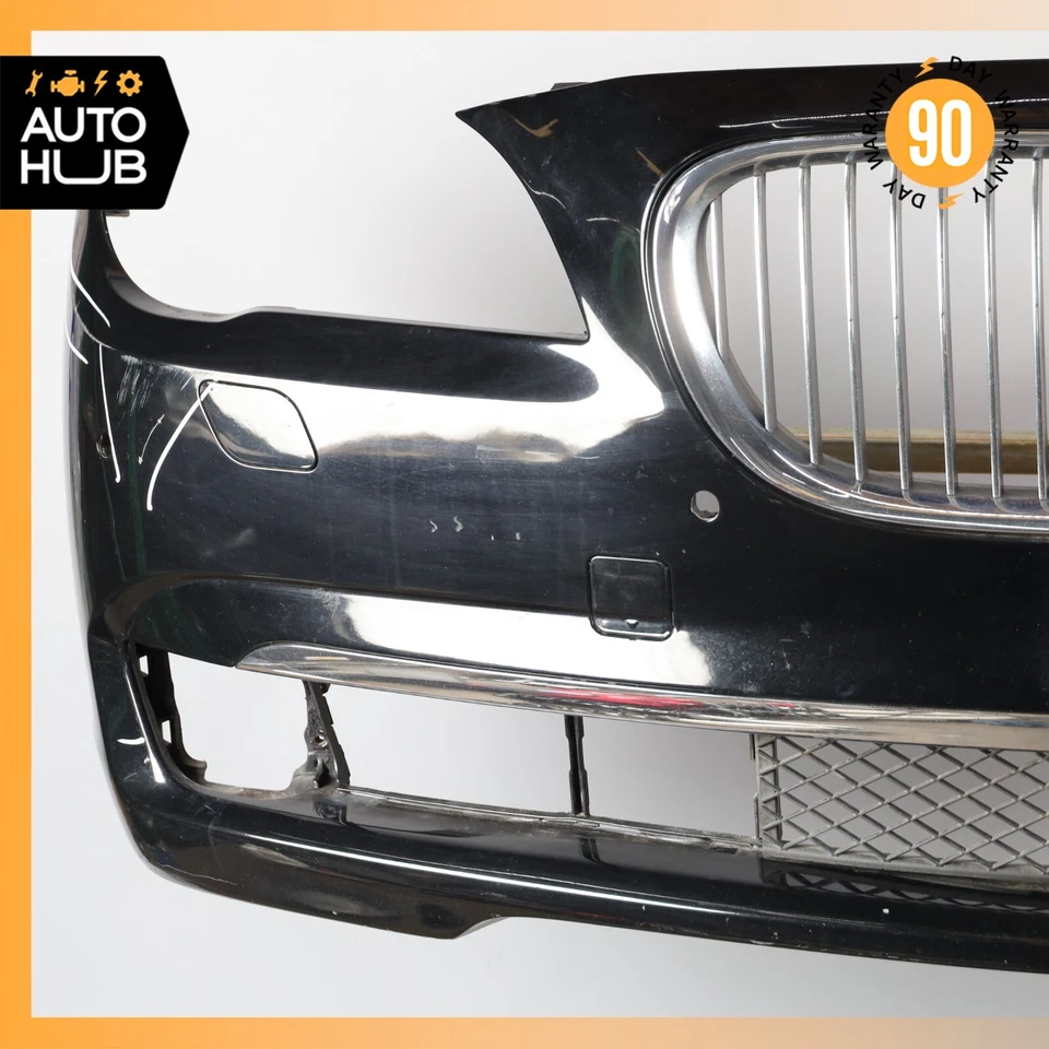 09-12 BMW F04 750i híbrido 740i 760Li conjunto de cubierta de parachoques delantero negro azabache OEM Foto 2 de 4