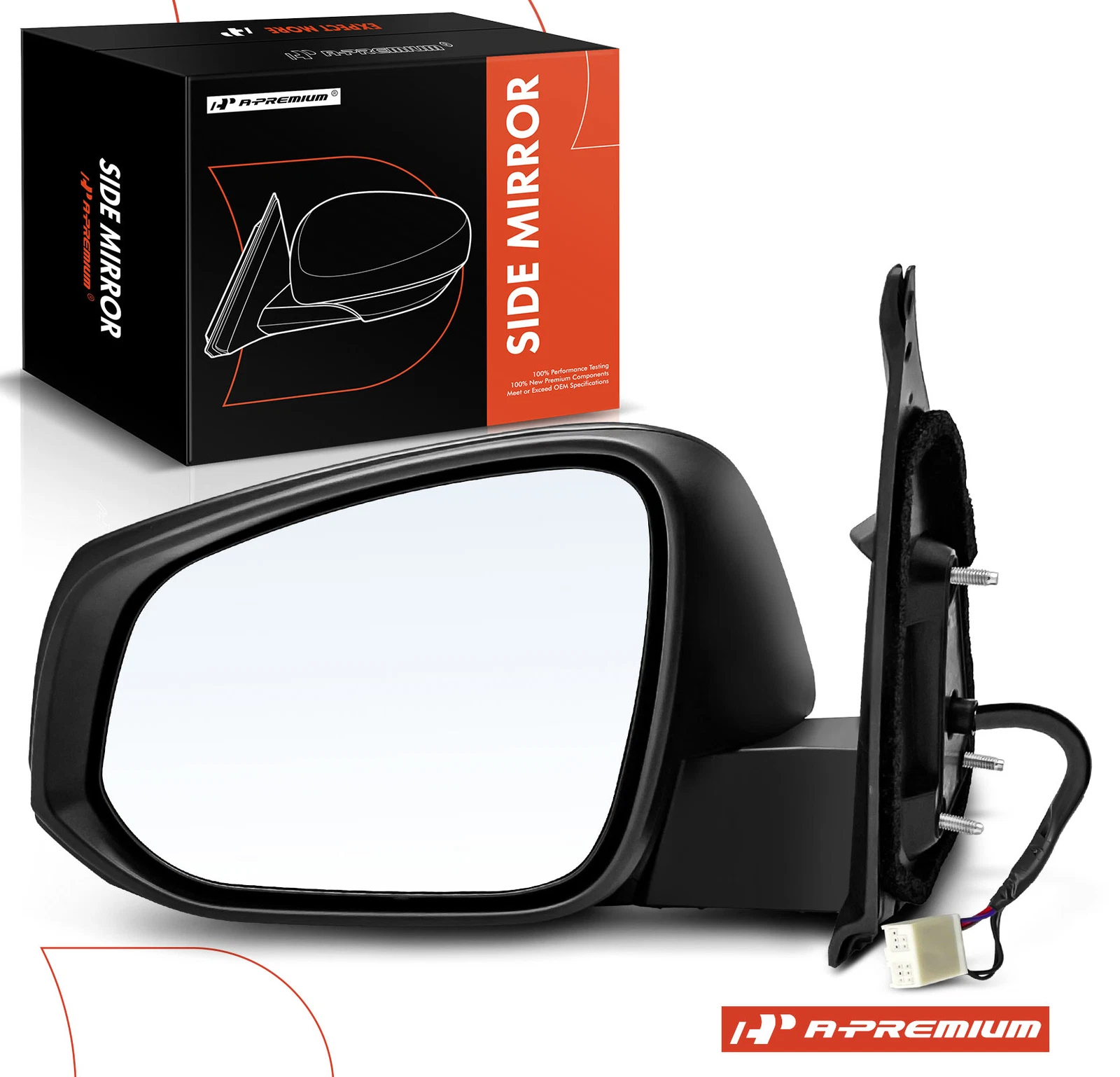 A-Premium Driver Power Mirror w/ Power Fold Heated for Toyota Tacoma 2016-2023