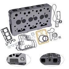 D1402 Complete Cylinder Head Valves Gaksets Set For Kubota Scat Bobcat Trak D1402 Complete Cylinder Head Valves Gaksets Set For Kubota Scat Bobcat Trak
