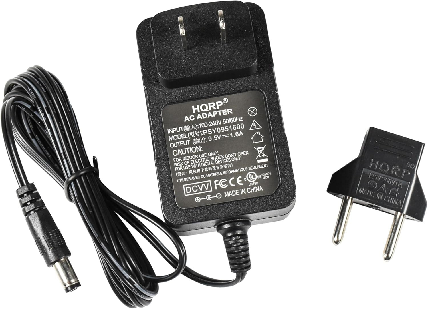 HQRP AC Adapter Power Supply for Brother P-Touch PT-2500PC