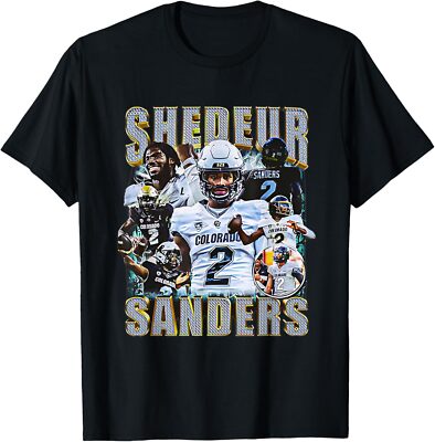 Vintage Shedeur Tee Graphic Sanders 90's Style T-Shirt Hoodie