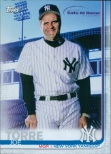 Joe Torre New York Yankees 2019 Topps Special Safe At Home Baseball Card