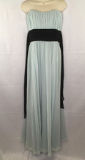Alexia Designs Dress Women 10 Aqua Strapless Wedding Bridesmaid Prom SAMPLE