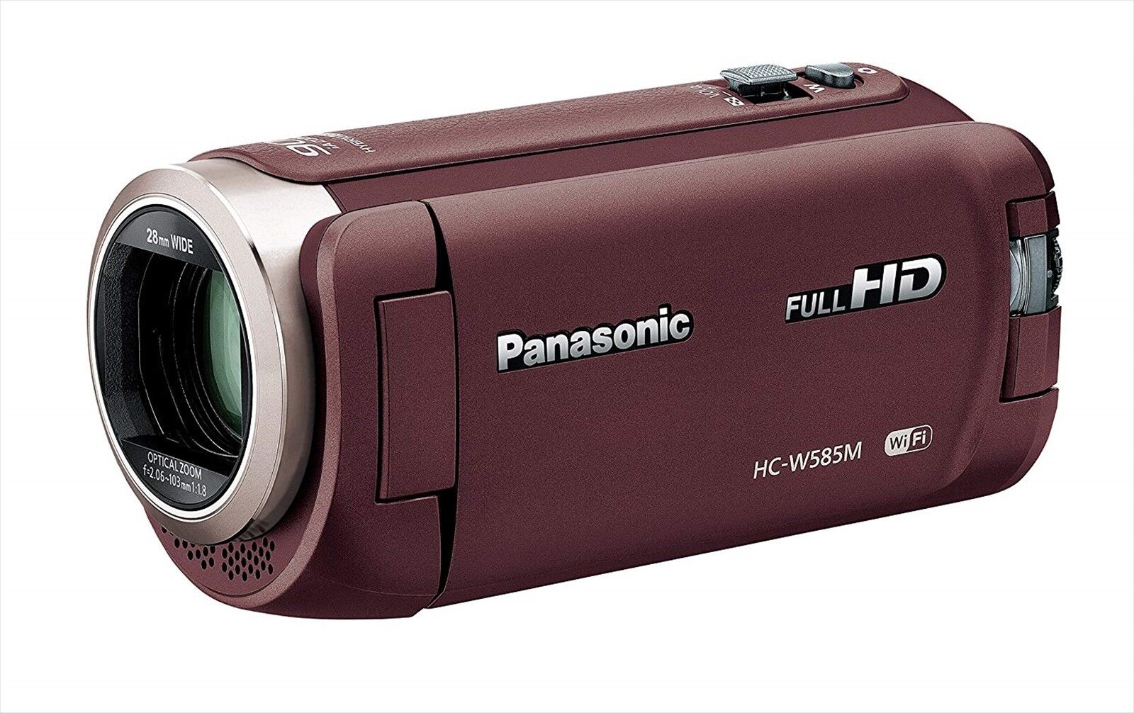 Panasonic HD Video Camera W585M 64Gb Brown Hc-W585M-T In Box Japan NEW