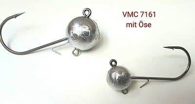VMC Jigköpfe 7161 1/0 - 8/0 in 6-100 gr. Jighaken auch mit EXTRA Öse wählbar 