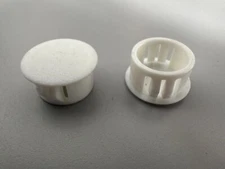 Heyco 2664 Dome Plug (White) Case of 3,000 Pieces