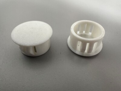 Heyco 2664 Dome Plug (White) Case of 3,000 Pieces