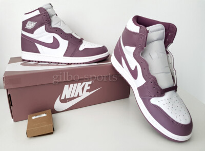 Nike Air Jordan 1 Retro High OG White Sky Mauve Größe 45 weiß  DZ5485 105