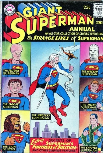 Superman Annual #3 Silver Age Superhero Giant Vintage DC Comic 1961-NO RESERVE!