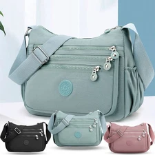 Waterproof Messenger Cross Body Ladies Handbag Shoulder Bag Womens Large Purse