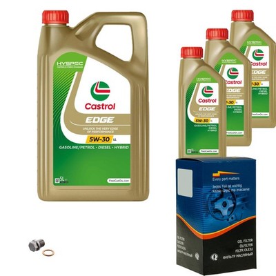 KRAFT Ölfilter 8 L Castrol Titanium FST 5W-30 LL für Hyundai IX35 2.0