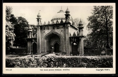 Ansichtskarte Woking, The Shah Jehan Mosque 1961 