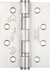 Zoo ZCHSS243 Grade 13 Fire Rated Ball Bearing Hinge 102 x 76 x 3mm Pair