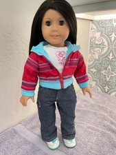 American Girl Doll 25. Just Like You 2008. Black Hair  Dark Brown Eyes. EUC