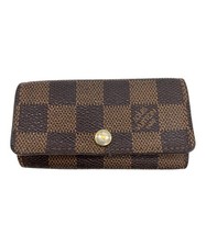 LOUIS VUITTON Key case Multicl4 Brown Authentic From Japan