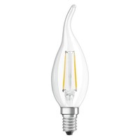 Osram Led Filament Leuchtmittel WindstoßKerze 2,5W = 25W E14 Klar 250Lm Warmweiß