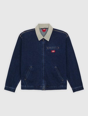 Dickies Denim Painter Jacket in Dark Indigo (0DD) (c)
