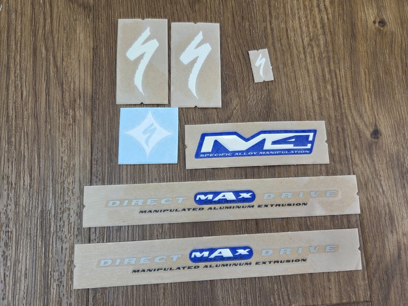 Genuine Specialized Sworks M4 Frame Decal Stickers