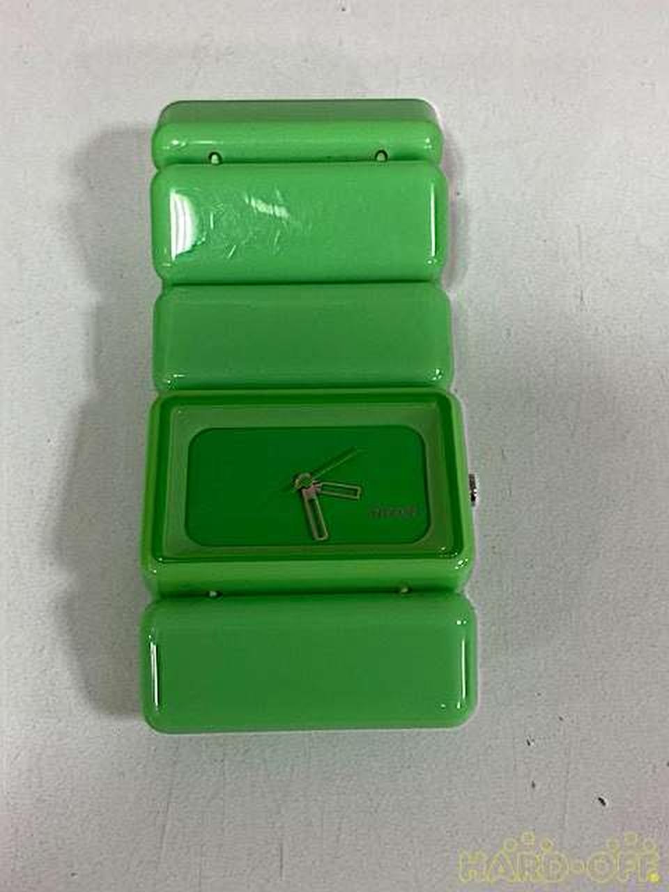 Nixon Green The Vega Stainless Steel Watch