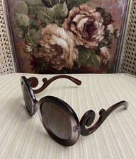 PRADA Baroque Round Sunglasses 27N EAA-6P1 135 2N