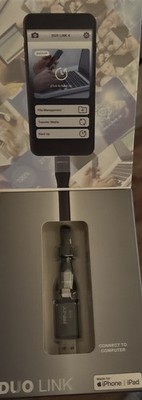 PNY Duo Link 64GB USB 3.0 OTG Flash Drive 4,Lightning Devices iPhone/ipad, NEW!3