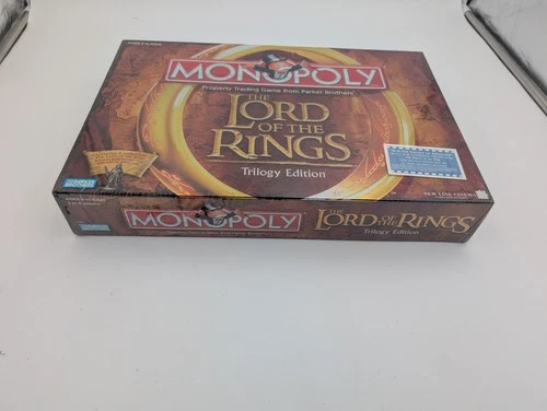 Monopoly Lord of the Rings Trilogy Edition Sealed Parker Bros 2003-04 NIB VTG