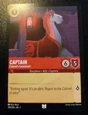 Captain - Colonel's Lieutenant 106/204 Uncommon The First Chapter Disney Lorcana