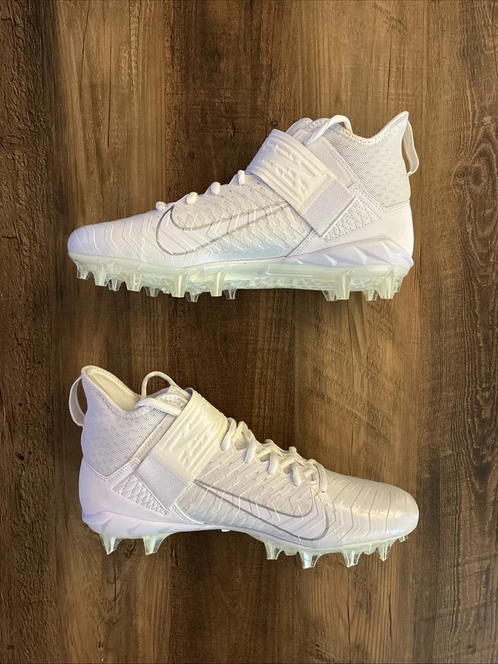 Preços baixos em Nike Alpha Menace Pro 2 Mid White Chrome | eBay