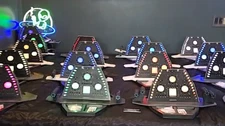 Aerodrome (R) new space wars RGB lit space control panels RF remote controlled 