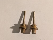 Ship Model Fittings Parts 2 Brass Display Pedstal Bases 28mm x 12mm