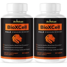 BioXCell- Men's Health & Performance- 2 Bottles- 120 Tablets