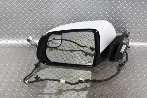 22-24 Wagoneer Bright White Driver Side Left LH Heated Power Door Mirror OEM WTY