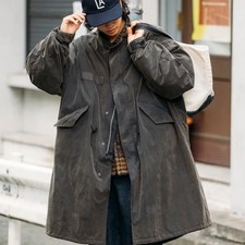 Frixstore M65 Fade Black Jacket, Size S, Vintage Style