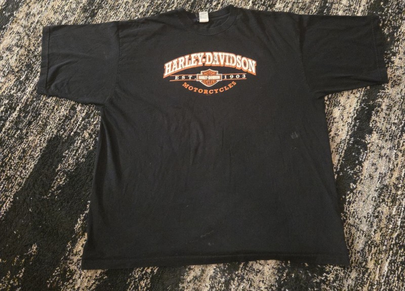 Harley-Davidson Cartersville, GA Black T-Shirt Size Men's 3XL