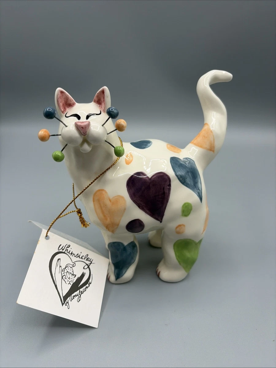 WhimsiClay Collectible Cat Figurines for sale | eBay