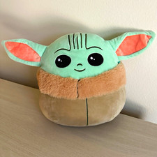Squishmallows Star Wars Grogu Plush, The Mandalorian Stuffed Toy